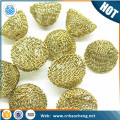 Best price 10mm 11mm round bowl shape stainless steel brass smoking pipe screen